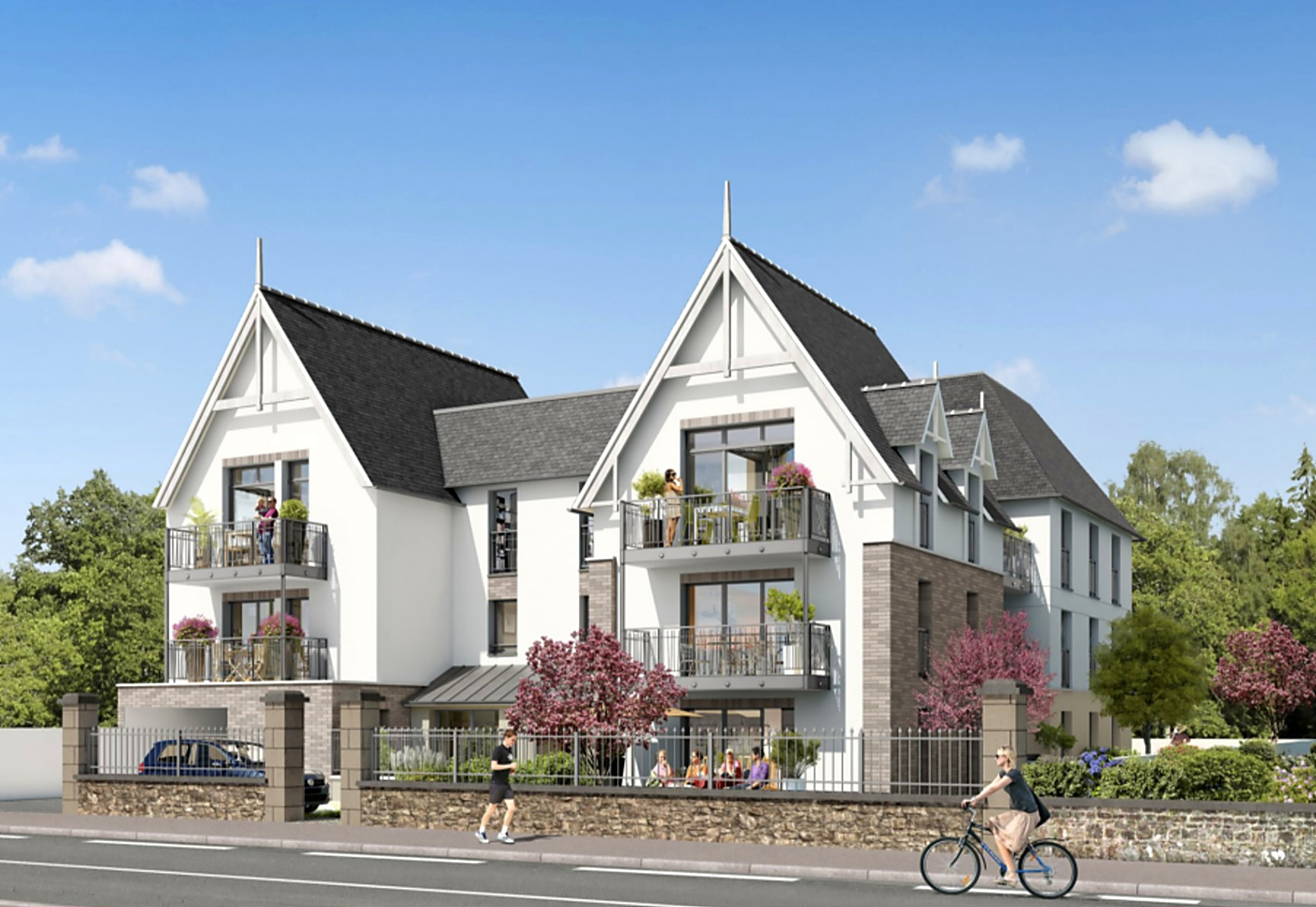 La résidence de l'appartement Bella Cruz à Dinard
